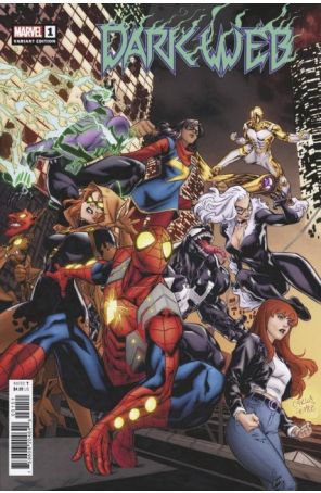 Dark Web 1D published by Marvel with cover art by Carlos E. Gomez