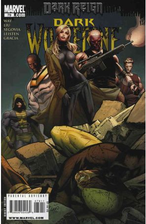 Dark Wolverine 79 published by Marvel with cover art by Greg Land