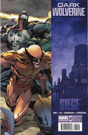 Dark Wolverine 82 (2nd) published by Marvel with cover art by Salvador Larroca
