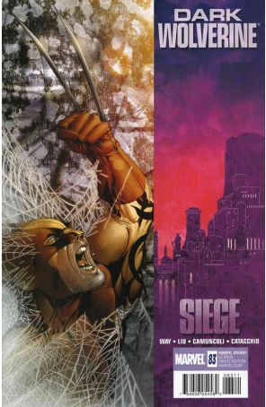 Dark Wolverine 83 published by Marvel with cover art by Salvador Larroca