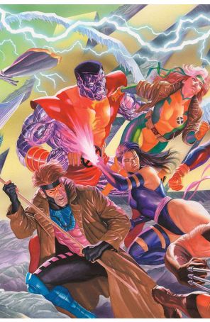 Dark X-Men (2nd Series) 1A published by Marvel with cover art by Alex Ross