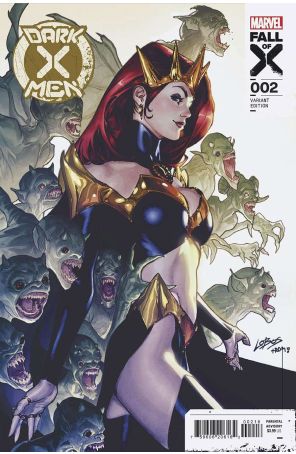 Dark X-Men (2nd Series) 2C published by Marvel with cover art by Pablo Villalobos
