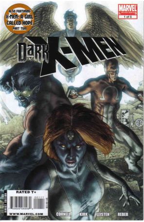 Dark X-Men 1 published by Marvel with cover art by Simone Bianchi
