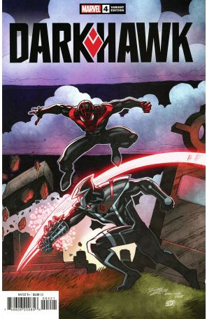 Darkhawk (2nd Series) 4A published by Marvel with cover art by Ron Lim