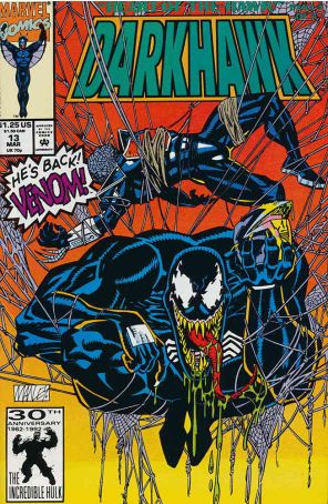 Darkhawk 13 published by Marvel with cover art by Mike Manley
