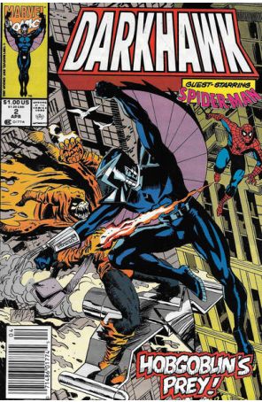 Darkhawk 2 (Newsstand) published by Marvel with cover art by Mike Manley