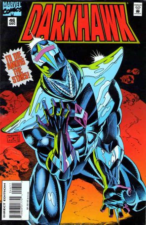 Darkhawk 46 published by Marvel with cover art by Tod Smith