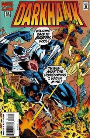 Darkhawk 47 published by Marvel