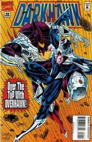 Darkhawk 49 published by Marvel