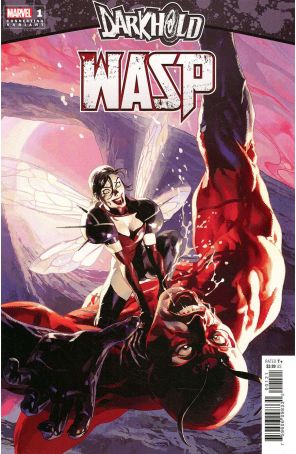 Darkhold: Wasp 1A published by Marvel with cover art by Josemaria Casanovas