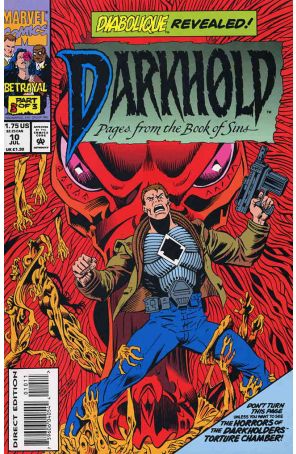Darkhold 10 published by Marvel with cover art by Rurik Tyler