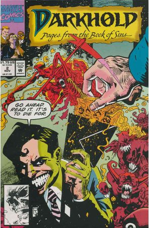 Darkhold 2 published by Marvel with cover art by Richard Case