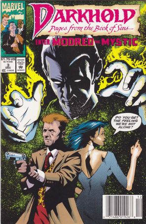 Darkhold 3 (Newsstand) published by Marvel with cover art by Tony Harris