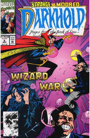 Darkhold 6 published by Marvel with cover art by Richard Case