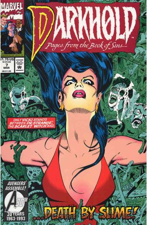 Darkhold 7 published by Marvel with cover art by Rurik Tyler