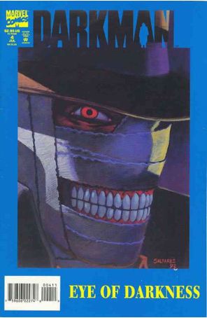 Darkman (Vol. 2) 4 published by Marvel with cover art by Javier Saltares