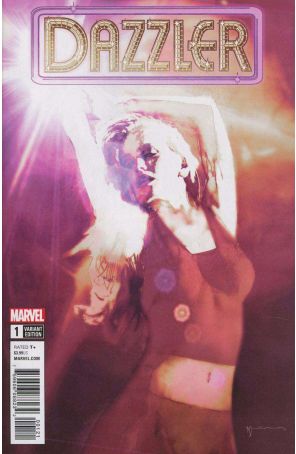 Dazzler: X-Song 1A published by Marvel with cover art by Bill Sienkiewicz
