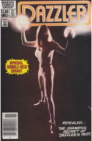 Dazzler 21 (Newsstand) published by Marvel