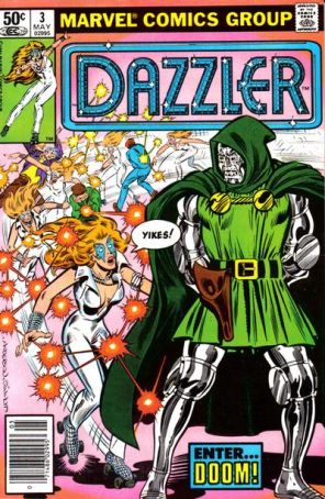 Dazzler 3 (Newsstand) published by Marvel with cover art by Brent Anderson