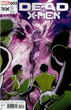 Dead X-Men 3 published by Marvel with cover art by Lucas Werneck
