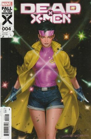 Dead X-Men 4A published by Marvel with cover art by Junggeun Yoon