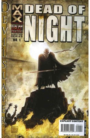 Dead of Night Featuring Devil-Slayer 1 published by Marvel with cover art by Kaare Andrews