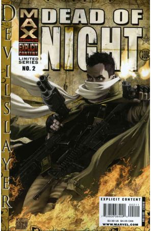 Dead of Night Featuring Devil-Slayer 2 published by Marvel with cover art by Kaare Andrews