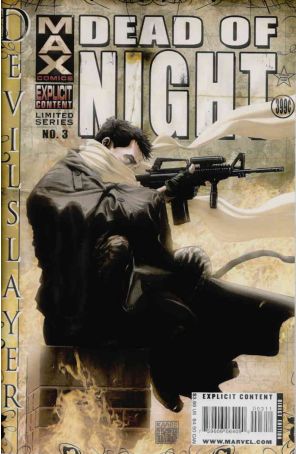 Dead of Night Featuring Devil-Slayer 3 published by Marvel with cover art by Kaare Andrews