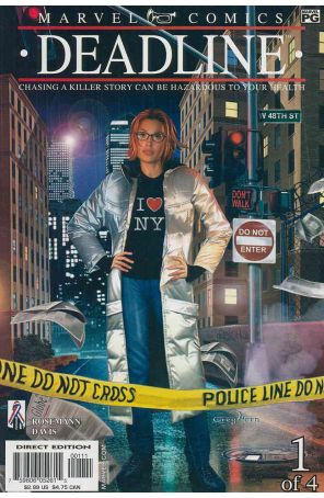 Deadline (Marvel) 1 published by Marvel with cover art by Greg Horn