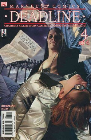 Deadline (Marvel) 4 published by Marvel with cover art by Greg Horn