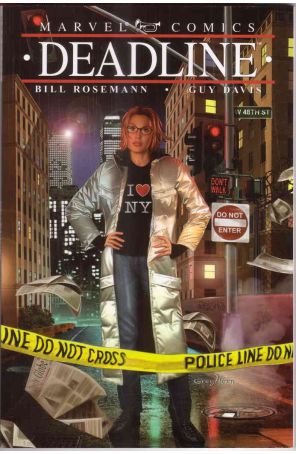 Deadline (Marvel) TPB 1 published by Marvel with cover art by Greg Horn