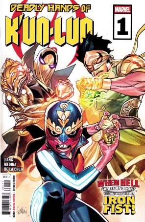 Deadly Hands of K'un-Lun 1 published by Marvel with cover art by Leinil Francis Yu
