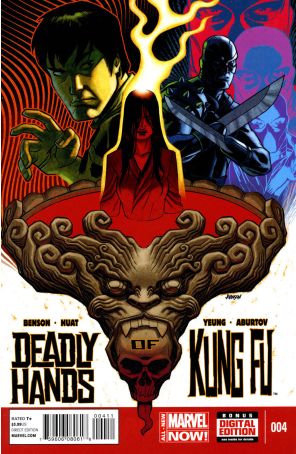 Deadly Hands of Kung Fu (2nd Series) 4 published by Marvel with cover art by Dave Johnson