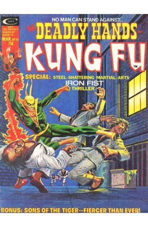 Deadly Hands of Kung Fu 10 published by Marvel with cover art by Harold Shull