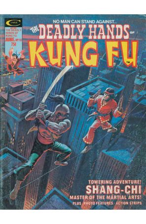 Deadly Hands of Kung Fu 13 published by Marvel with cover art by Luis Dominguez