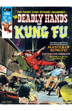 Deadly Hands of Kung Fu 2 published by Marvel with cover art by Neal Adams