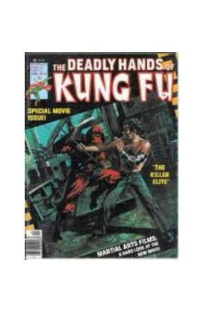 Deadly Hands of Kung Fu 23 published by Marvel with cover art by Ken Barr