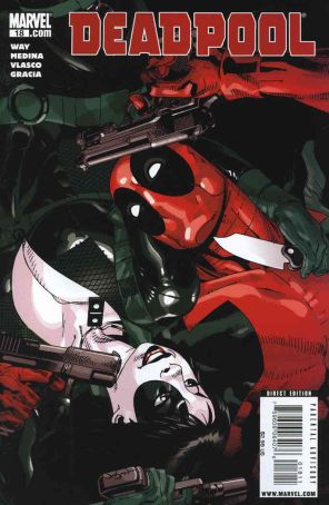 Deadpool (3rd Series) 18 published by Marvel with cover art by Jason Pearson