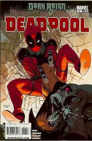 Deadpool (3rd Series) 6 published by Marvel with cover art by Jason Pearson