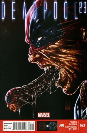 Deadpool (4th Series) 23 published by Marvel with cover art by Mark Brooks