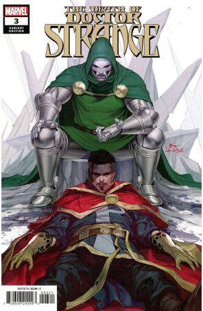 The Death of Doctor Strange 3A published by Marvel with cover art by Inhyuk Lee