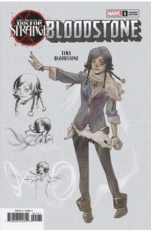 Death of Doctor Strange: Bloodstone 1B published by Marvel with cover art by Ig Guara