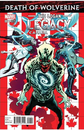 Death of Wolverine: The Logan Legacy 7A published by Marvel with cover art by Rafael Albuquerque