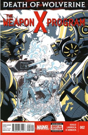 Death of Wolverine: The Weapon X Program 2 published by Marvel with cover art by Salvador Larroca