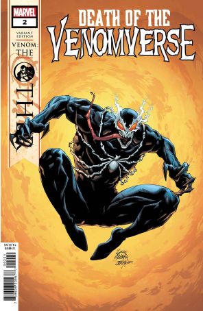 Death of the Venomverse 2A published by Marvel with cover art by Ryan Stegman