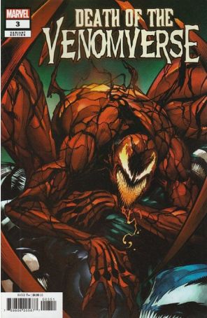Death of the Venomverse 3G published by Marvel with cover art by Gerardo Sandoval