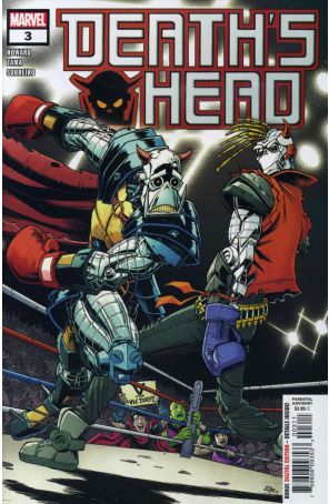 Death's Head (2nd Series) 3 published by Marvel with cover art by Nick Roche