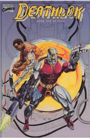 Deathlok (1st Series) 1 published by Marvel with cover art by Joe Jusko