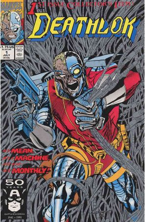 Deathlok (2nd Series) 1 published by Marvel with cover art by Denys Cowan