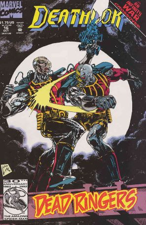 Deathlok (2nd Series) 16 published by Marvel with cover art by Steve Lightle
